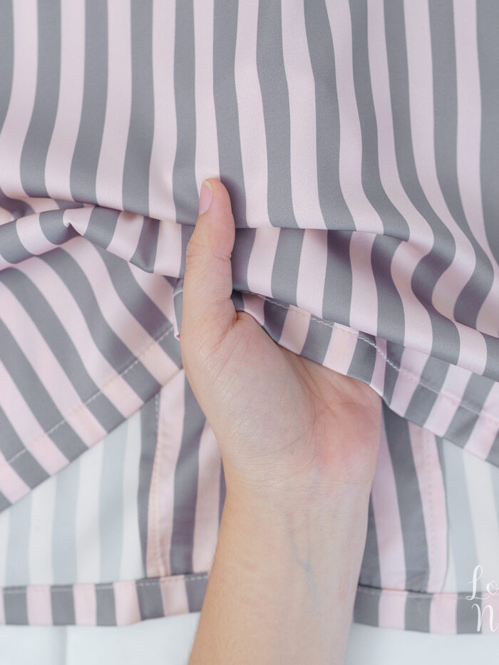 ชุดนอนผู้หญิง Silk Satin แขนสั้น-ขาสั้น So Sweet A77 - Image 9