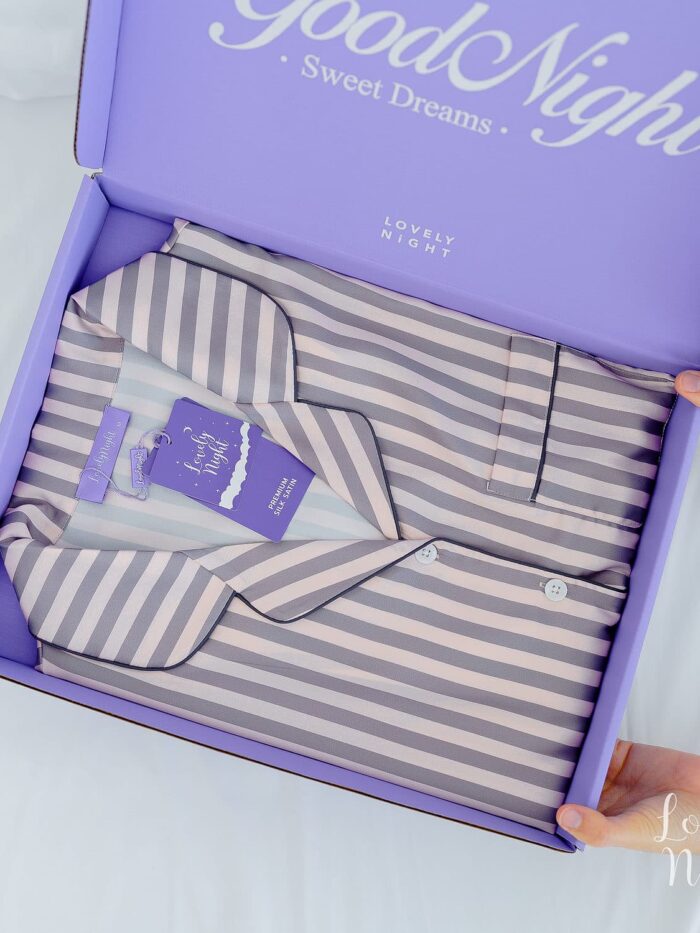 ชุดนอนผู้หญิง Silk Satin แขนสั้น-ขาสั้น So Sweet A77 - Image 8