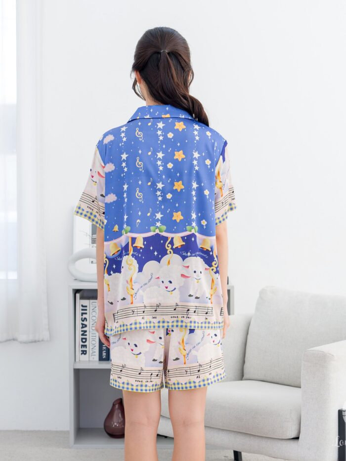 ชุดนอน LovelyNight แขนสั้น-ขาสั้น Melody Sheep A95 - Image 2