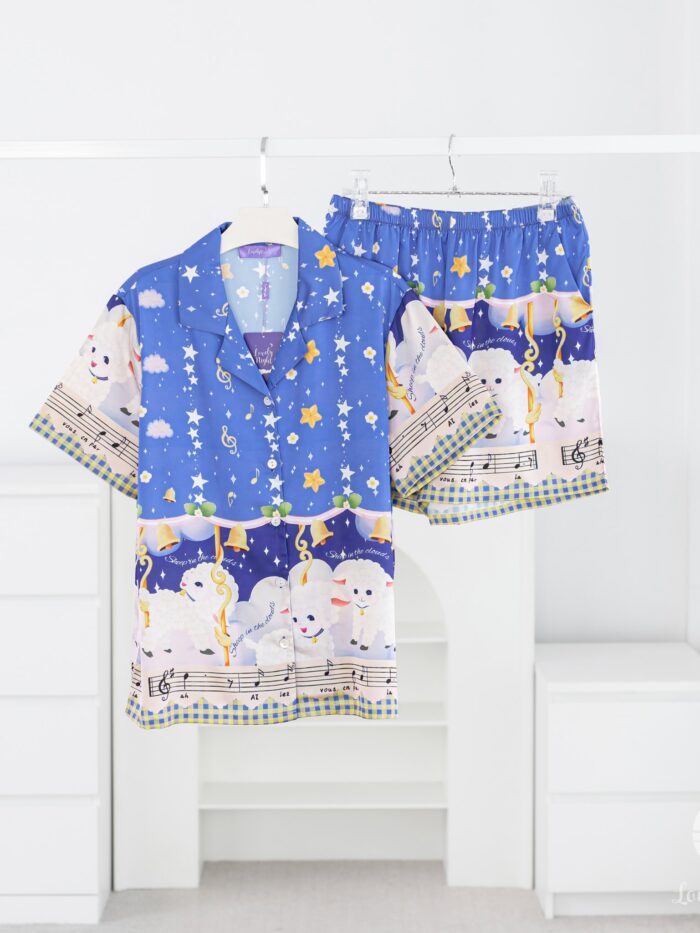 ชุดนอน LovelyNight แขนสั้น-ขาสั้น Melody Sheep A95 - Image 3