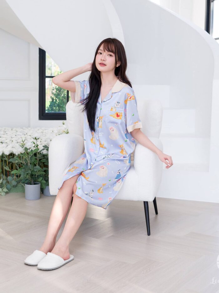 ชุดนอน LovelyNight กระโปรง Lovely Pup C84 - Image 5