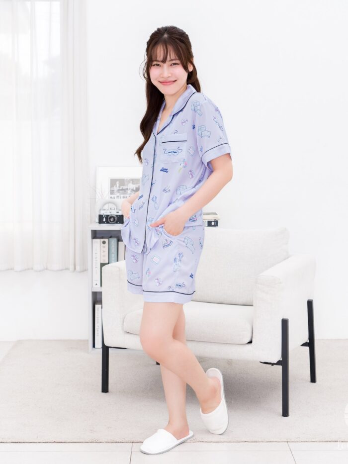 ชุดนอน LovelyNight แขนสั้น-ขาสั้น Good Night A57 - Image 6