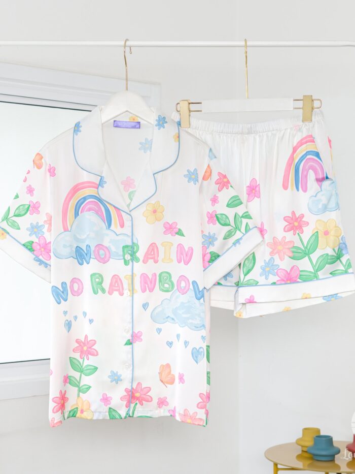 ชุดนอน LovelyNight แขนสั้น-ขาสั้น Rainbow A23 - Image 10