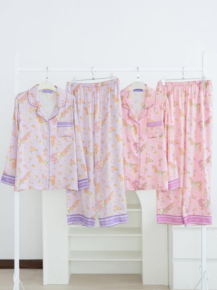 ชุดนอน LovelyNight แขนยาว-ขายาว Fairy Unicorn B25 - Image 10