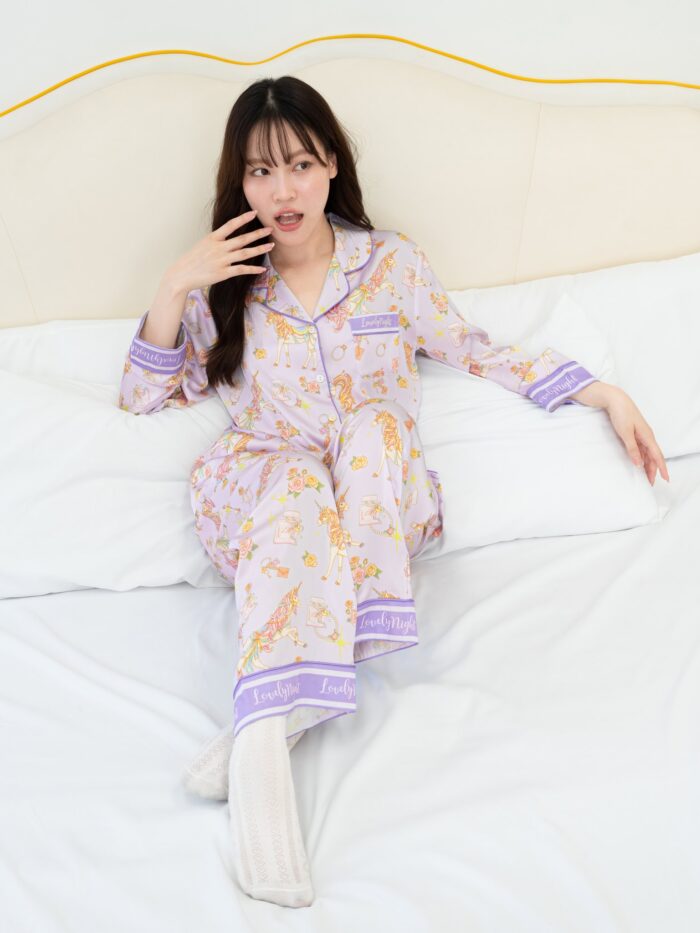 ชุดนอน LovelyNight แขนยาว-ขายาว Fairy Unicorn B25 - Image 7