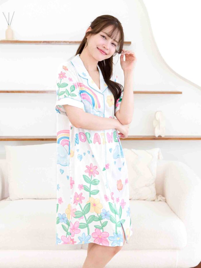 ชุดนอน LovelyNight กระโปรง Rainbow C23 - Image 4