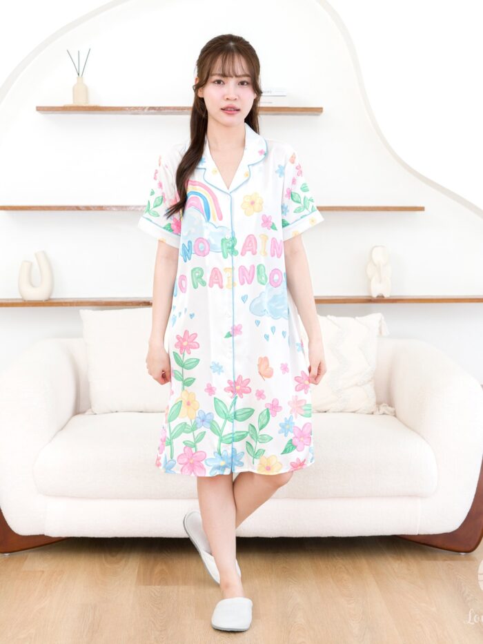 ชุดนอน LovelyNight กระโปรง Rainbow C23 - Image 2