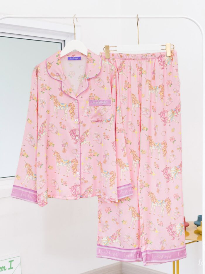 ชุดนอน LovelyNight แขนยาว-ขายาว Fairy Unicorn B25 - Image 11