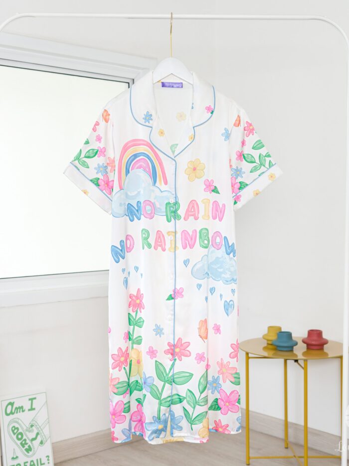 ชุดนอน LovelyNight กระโปรง Rainbow C23 - Image 10