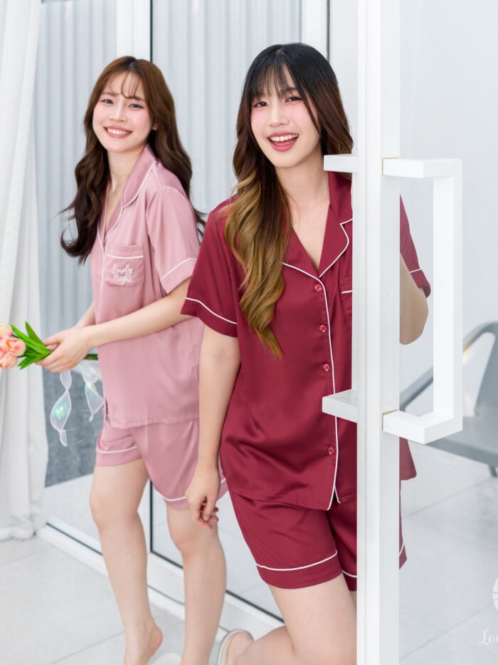ชุดนอน LovelyNight แขนสั้น-ขาสั้น Daily A37 - Image 13