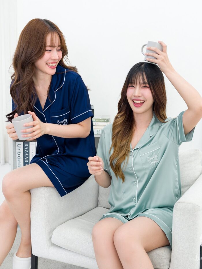 ชุดนอน LovelyNight แขนสั้น-ขาสั้น Daily A37 - Image 9