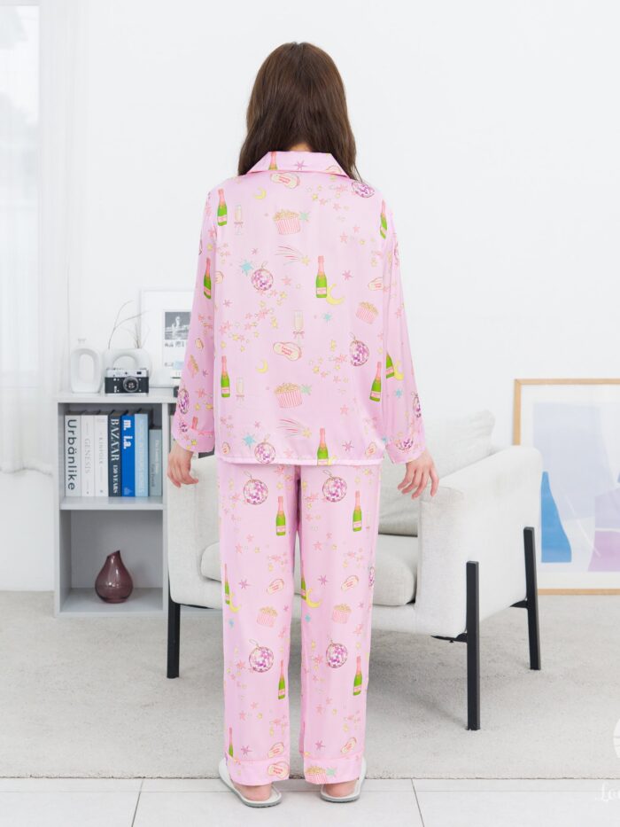 ชุดนอน LovelyNight แขนยาว-ขายาว Party B31 - Image 9