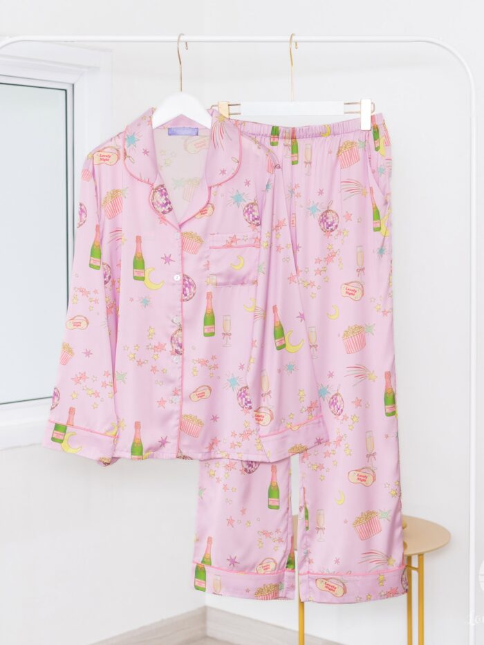 ชุดนอน LovelyNight แขนยาว-ขายาว Party B31 - Image 10