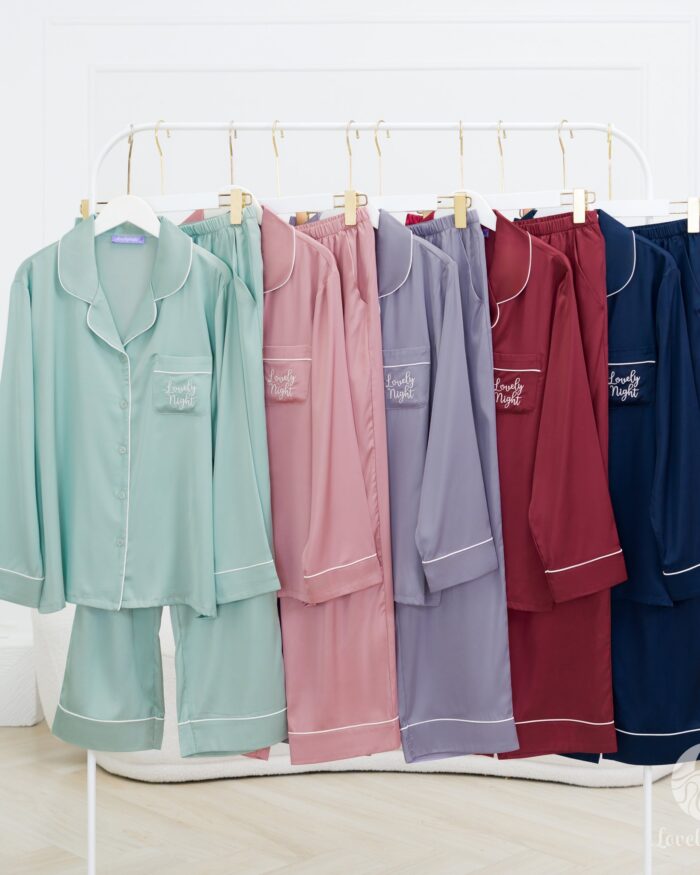 ชุดนอน LovelyNight แขนยาว-ขายาว Daily B37
