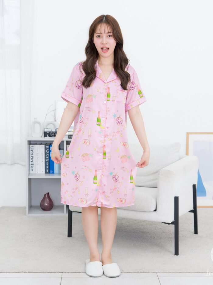 ชุดนอน LovelyNight กระโปรง Party C31 - Image 9