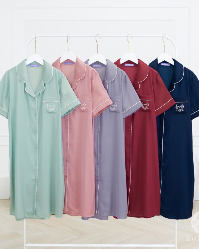 ชุดนอน LovelyNight กระโปรง Daily C37