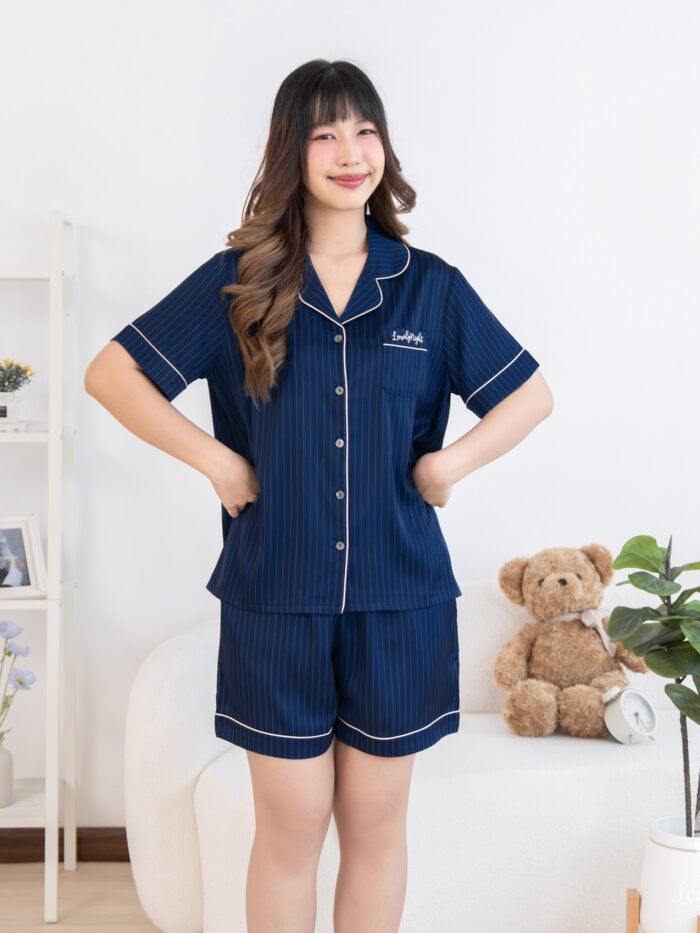 ชุดนอนผู้หญิง LovelyNight แขนสั้น-ขาสั้น Classe A51