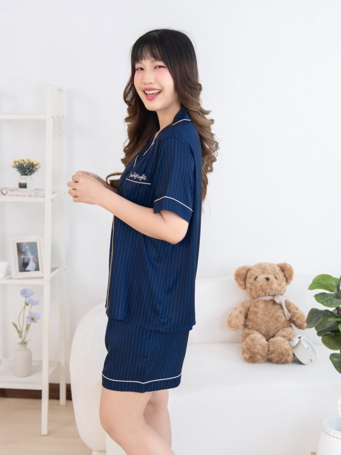 ชุดนอนผู้หญิง LovelyNight แขนสั้น-ขาสั้น Classe A51 - Image 2
