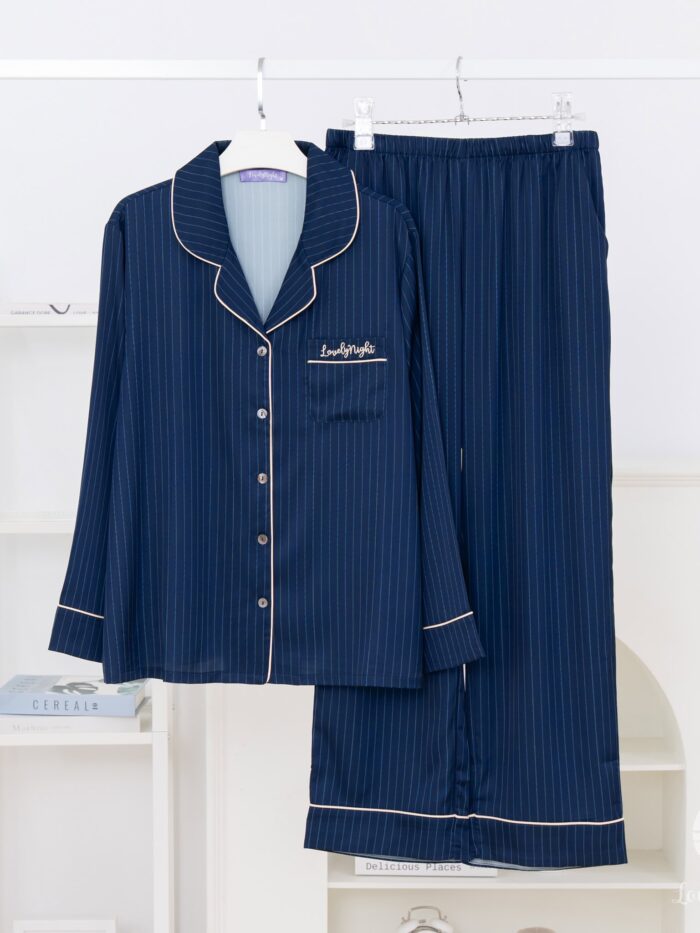 ชุดนอนผู้หญิง LovelyNight แขนยาว-ขายาว Classe B51 - Image 6
