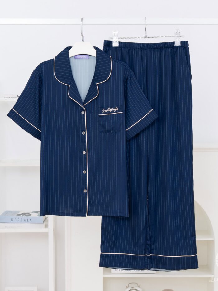 ชุดนอนผู้หญิง LovelyNight แขนสั้น-ขายาว Classe D51 - Image 6