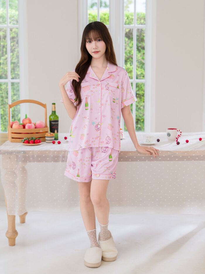 ชุดนอน LovelyNight แขนสั้น-ขาสั้น Party A31 - Image 7
