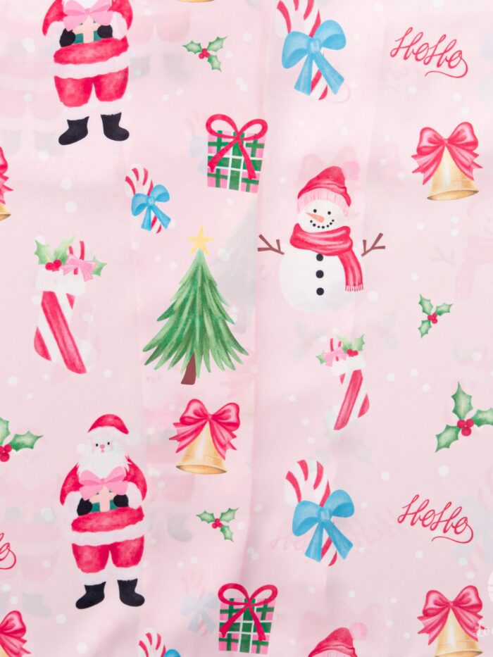 ชุดนอน LovelyNight แขนสั้น-ขาสั้น Santa Pink A91 - Image 11