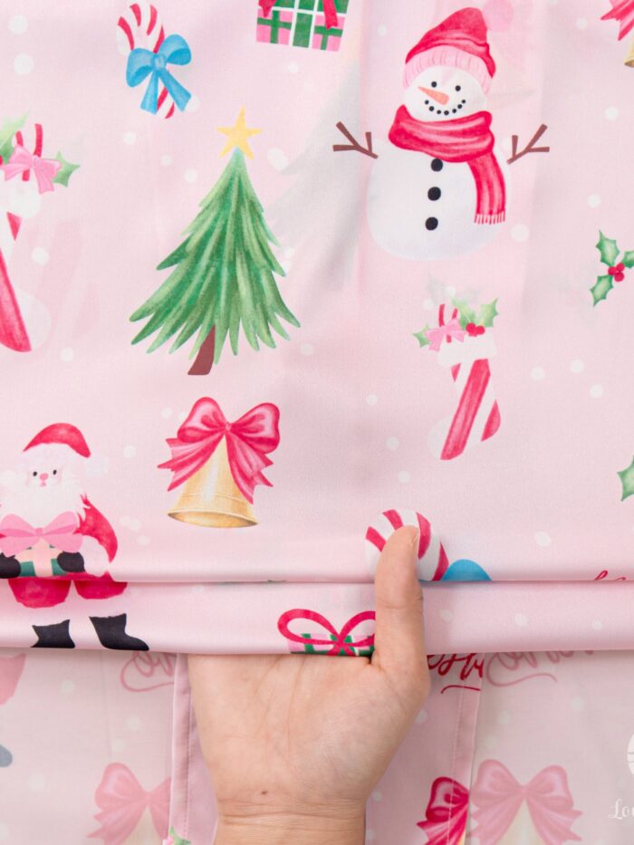 ชุดนอน LovelyNight แขนสั้น-ขาสั้น Santa Pink A91 - Image 9