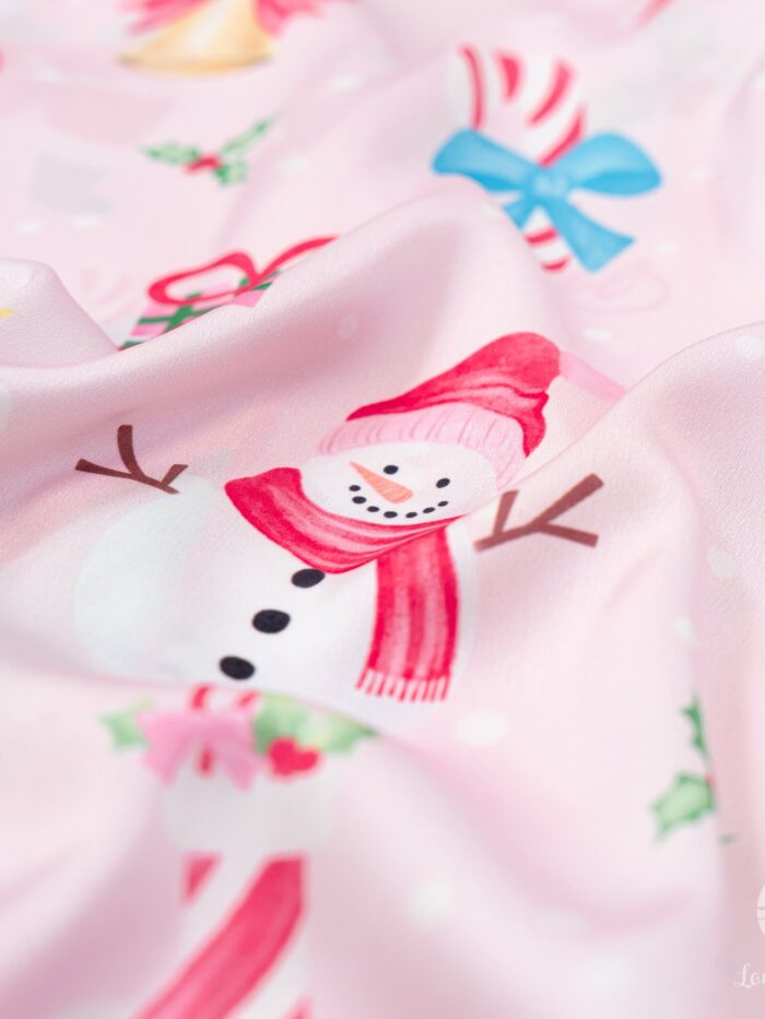 ชุดนอน LovelyNight แขนสั้น-ขาสั้น Santa Pink A91 - Image 10