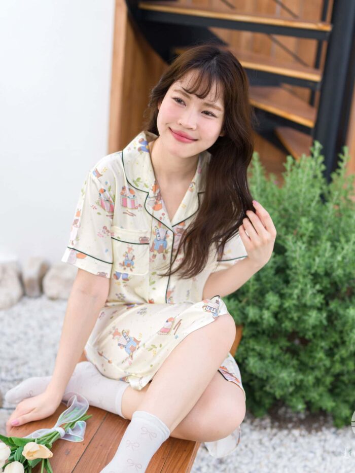 ชุดนอน LovelyNight กระโปรง Wildlife Melody C38 - Image 2