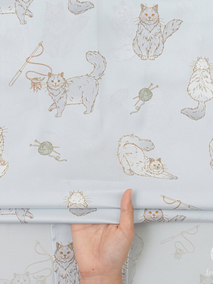 ชุดนอน LovelyNight แขนสั้น-ขายาว Persian Cats D40 - Image 9
