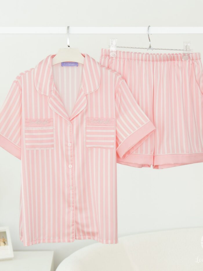 ชุดนอน LovelyNight แขนสั้น-ขาสั้น Pastel Lover A42 - Image 9