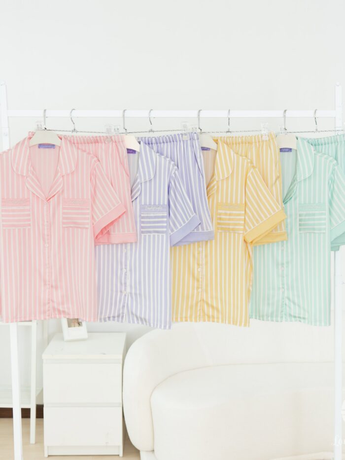ชุดนอน LovelyNight แขนสั้น-ขาสั้น Pastel Lover A42 - Image 8