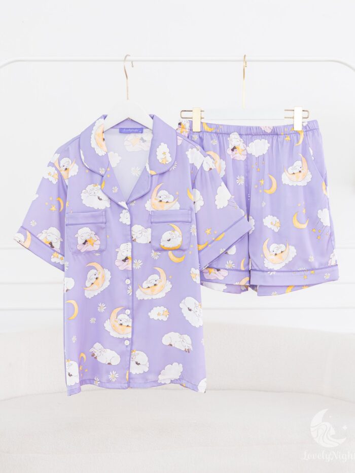ชุดนอน LovelyNight แขนสั้น-ขาสั้น Sleepy Sheep A13 - Image 8