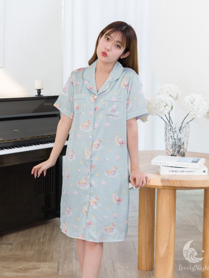 ชุดนอน LovelyNight กระโปรง Bunny Dream C12 - Image 4