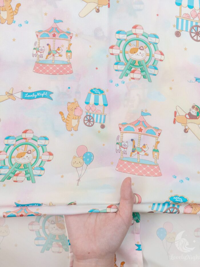 ชุดนอน LovelyNight แขนสั้น-ขาสั้น Candy Cat Land A14 - Image 10