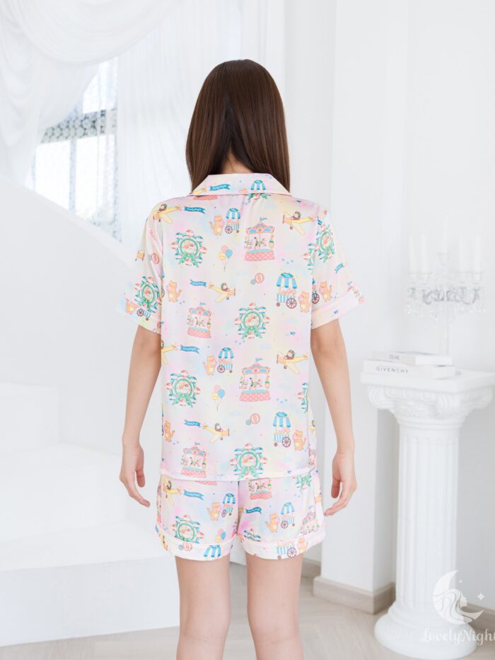 ชุดนอน LovelyNight แขนสั้น-ขาสั้น Candy Cat Land A14 - Image 8