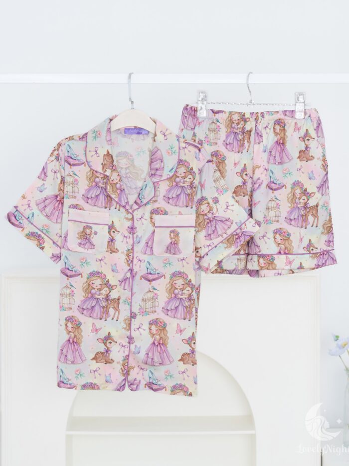 ชุดนอน LovelyNight แขนสั้น-ขาสั้น Princess A15 - Image 11