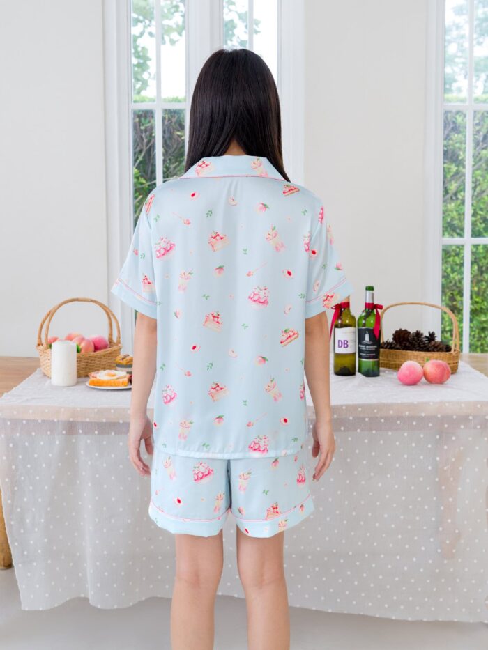 ชุดนอน LovelyNight แขนสั้น-ขาสั้น Sweet Peach A16 - Image 8