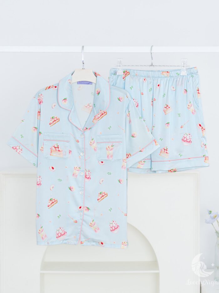 ชุดนอน LovelyNight แขนสั้น-ขาสั้น Sweet Peach A16 - Image 10