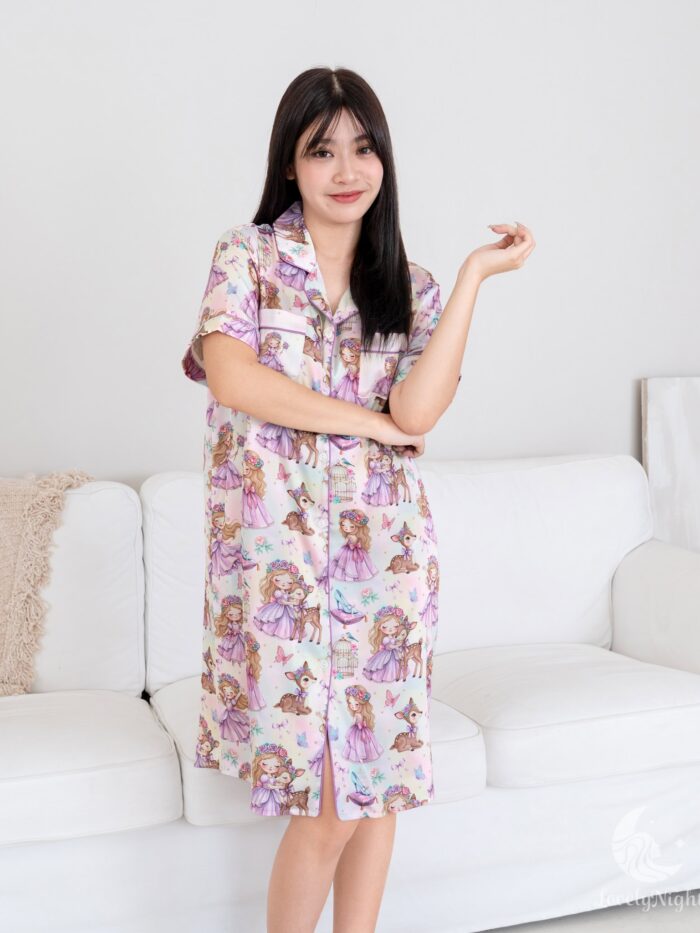 ชุดนอน LovelyNight กระโปรง Princess C15 - Image 2