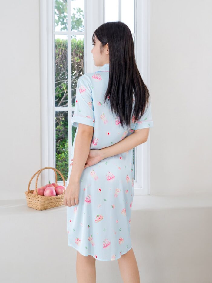 ชุดนอน LovelyNight กระโปรง Sweet Peach C16 - Image 5