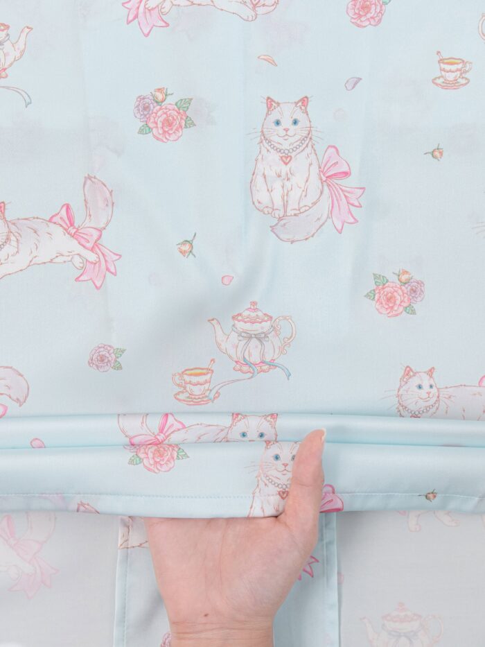 ชุดนอน LovelyNight แขนยาว-ขายาว Cat Afternoon Tea B17 - Image 12