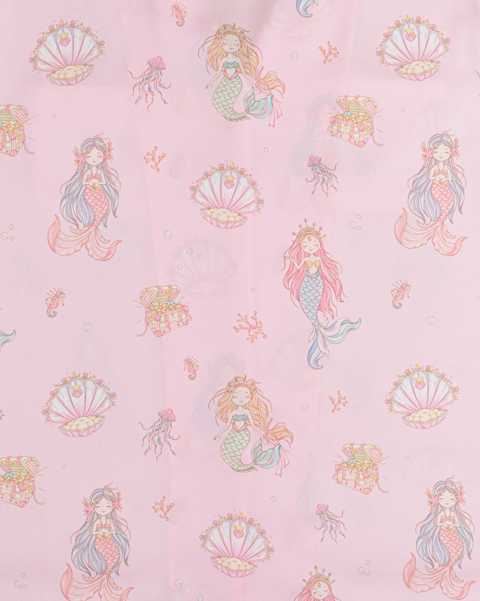 ชุดนอน LovelyNight แขนสั้น-ขายาว Pretty Mermaid D24 - Image 9