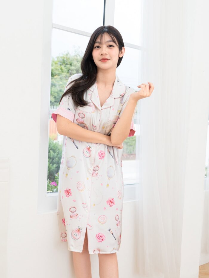 ชุดนอน LovelyNight กระโปรง Makeup C26 - Image 3