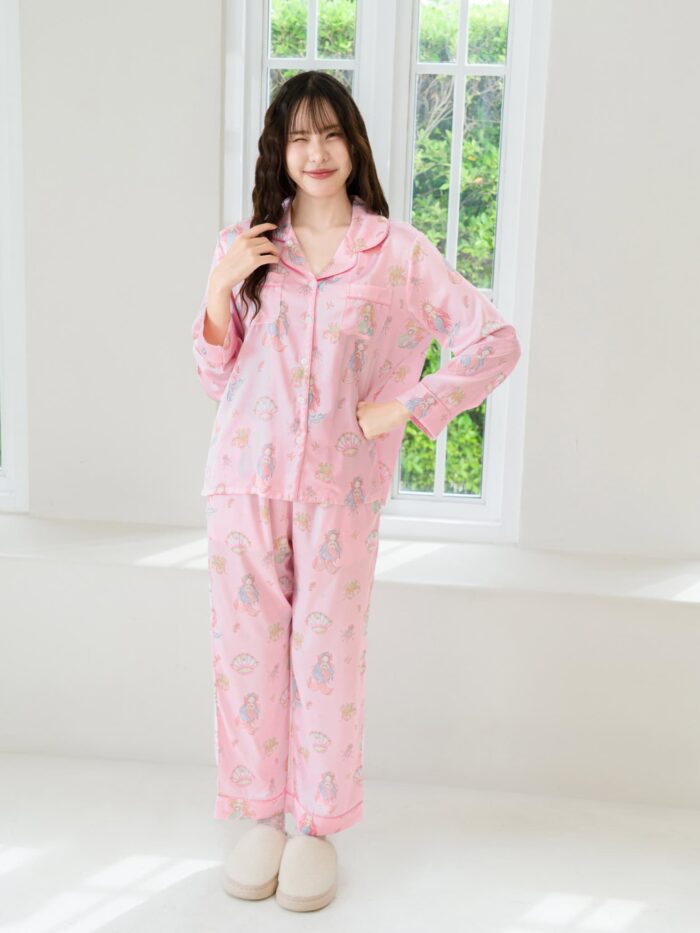 ชุดนอน LovelyNight แขนยาว-ขายาว Pretty Mermaid B24 - Image 9