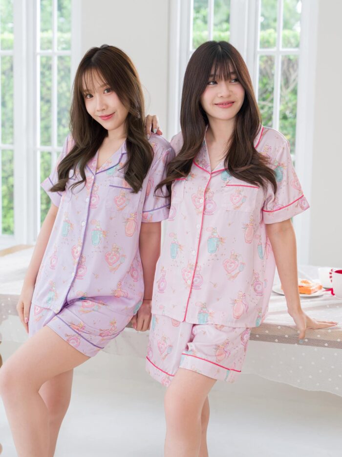 ชุดนอน LovelyNight แขนสั้น-ขาสั้น Perfume A27 - Image 6