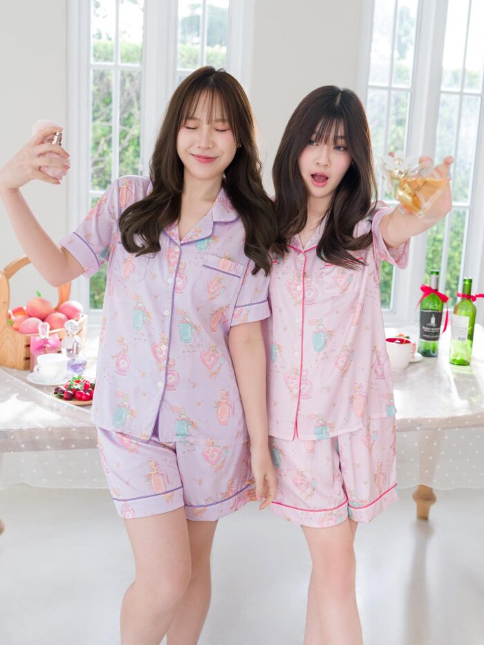ชุดนอน LovelyNight แขนสั้น-ขาสั้น Perfume A27 - Image 4