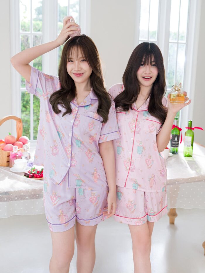 ชุดนอน LovelyNight แขนสั้น-ขาสั้น Perfume A27 - Image 5