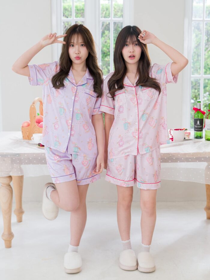 ชุดนอน LovelyNight แขนสั้น-ขาสั้น Perfume A27 - Image 7