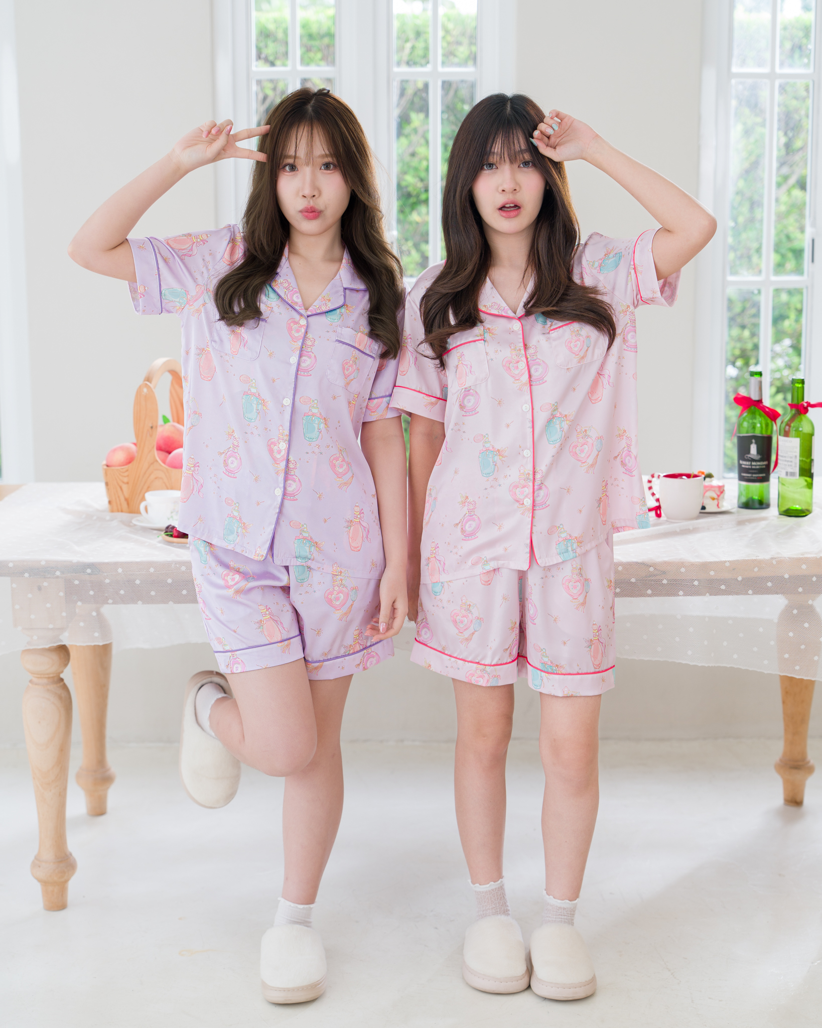 ชุดนอน LovelyNight แขนสั้น-ขาสั้น Perfume A27 - Image 2
